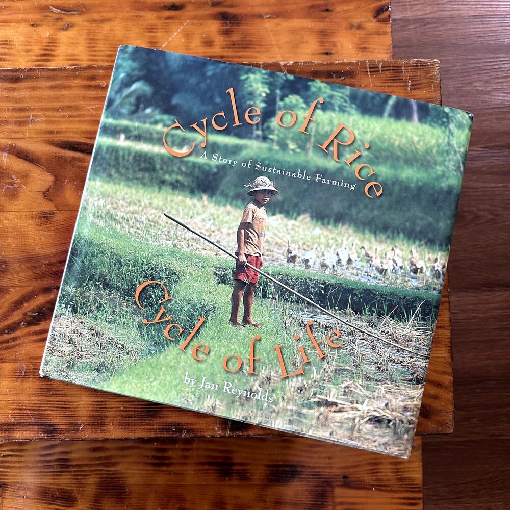 Cycle Of Rice Cycle Of Life A Story Of Sustainable Farming Hardcover Book